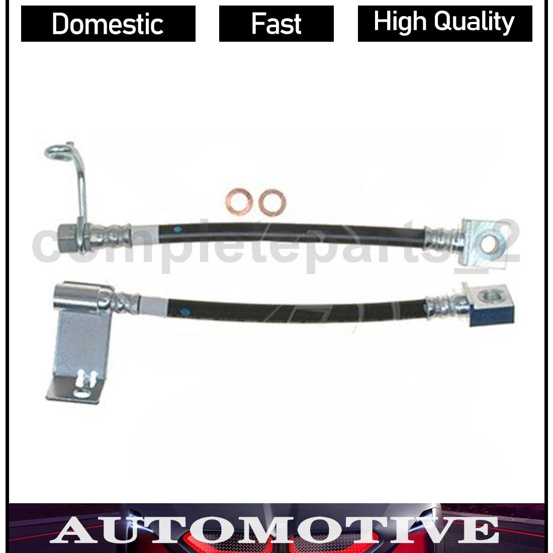 Brake Hydraulic Hose Fits 2005-2010 Ford F-350 Super Duty Raybestos Brakes 2pcs