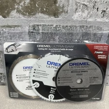 Dremel US700 Ultra-Saw 6 Piece Cutting Wheel Kit 1 - US540, 2 - US500, 3 - US510