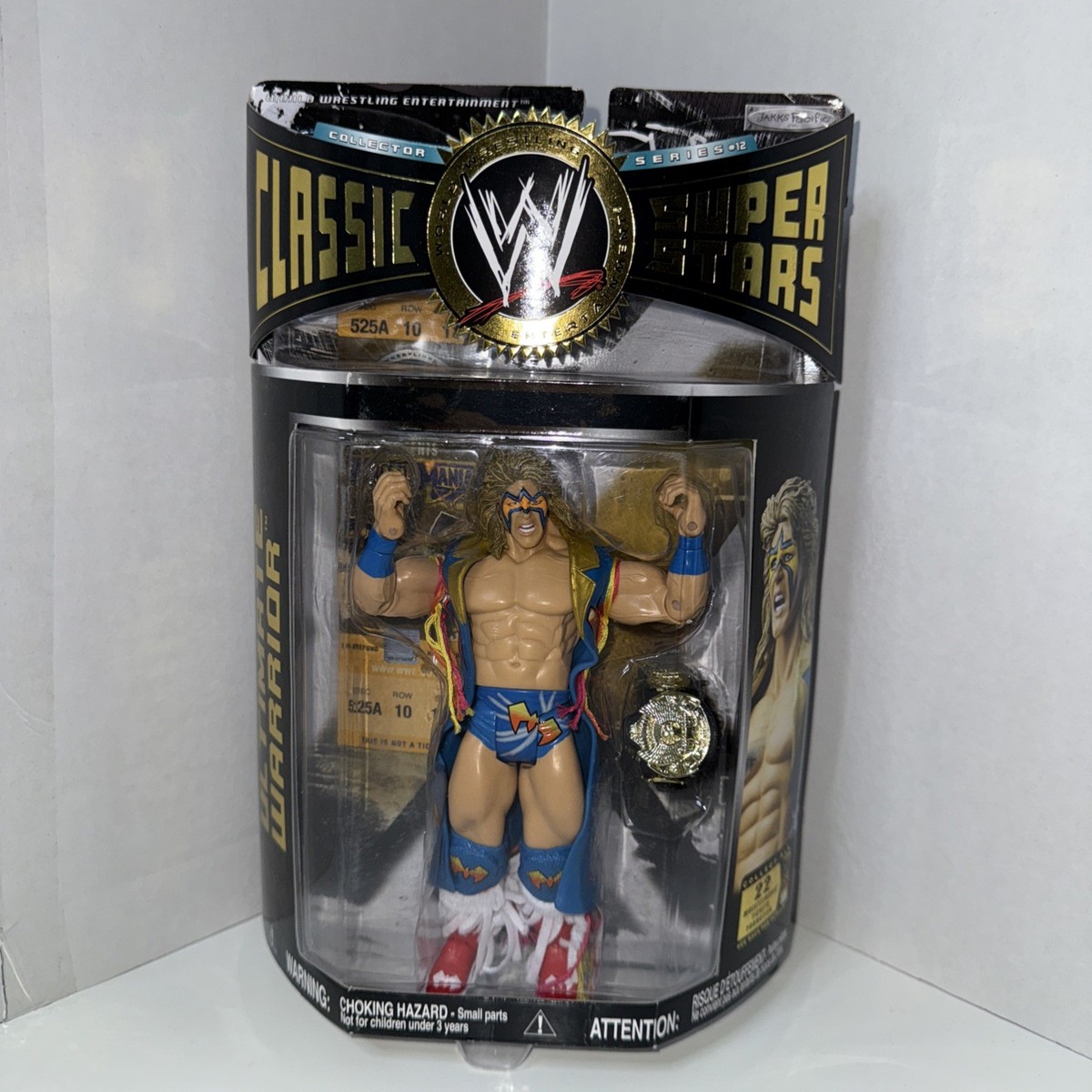 2006 WWF WWE Classic Superstars The Ultimate Warrior Series figure