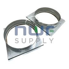 R104617-01 Allied Lennox 14in Square to Round Duct Adaptor Kit Replacement