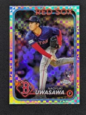 2024 Topps Chrome Update X-Fractors #USC9 Naoyuki Uwasawa Boston Red Sox