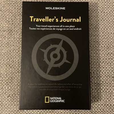 New Moleskin National Geographic Traveller's Journal Travel Trips Boxed
