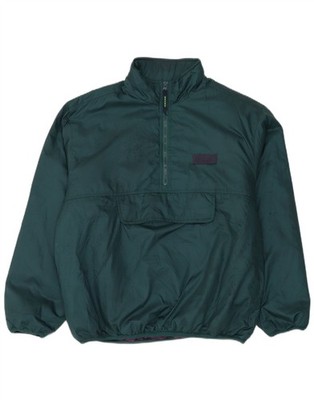 Eddie Bauer Herren Pullover Loose Fit Wattierte Jacke UK 38 Medium Grün AE12