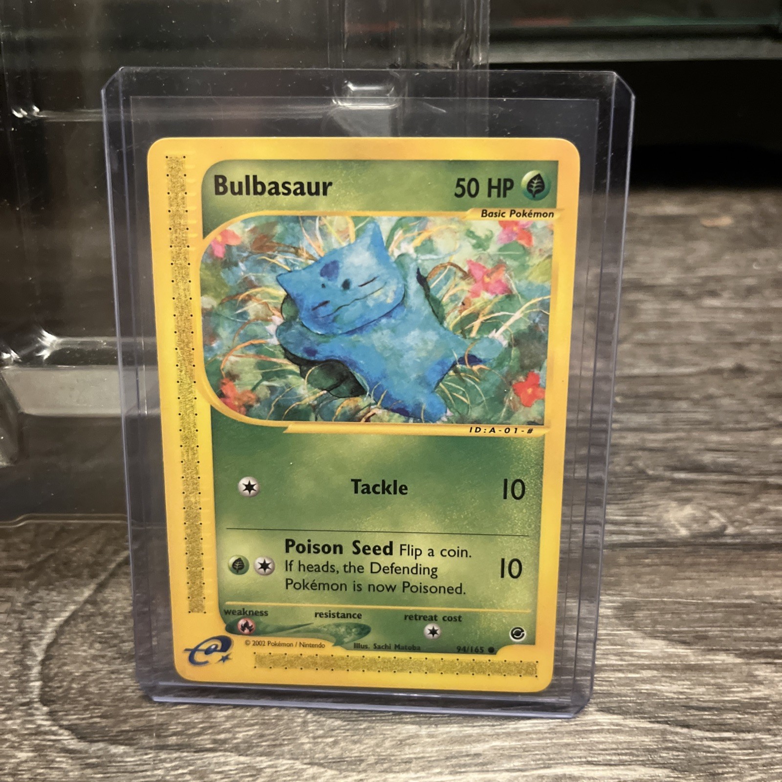Pokemon TCG Expedition Base Set Bulbasaur 94/165 NM/Mint
