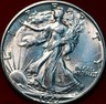 Uncirculated 1947-D Denver Mint Silver Walking Liberty Half Denver Liberty Walking
