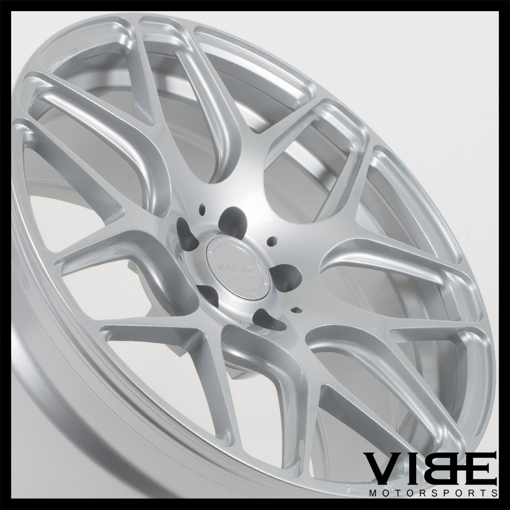 21" MRR FS01 SILVER FLOW FORGED CONCAVE WHEELS RIMS FITS MASERATI QUATTROPORTE