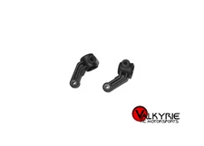 RC Associated SC10 Series Steering Blocks For Hex Axle Set Plastic Black 9880