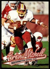 1997 ULTRA FOOTBALL CARD BRIAN MITCHELL #71 WASHINGTON REDSKINS 7740