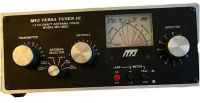 MFJ962C Versa Tuner III HF Antenna Tuner SWR Meter G2U