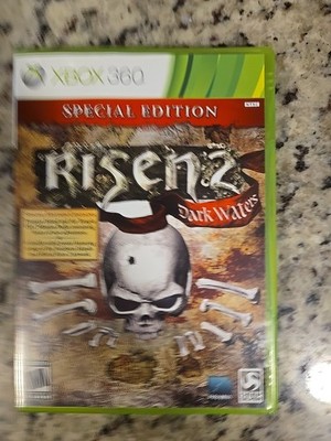 Risen 2 Dark Waters Special Edition for Xbox 360 RPG Complete CIB Poster Manual 