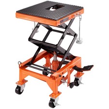 Uimoso Hydraulic Motorcycle Lift Table 350 Lbs Dirt Bike Scissor Jack Stand