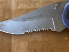 BUNDLE OF 2 VINTAGE LARGE POCKET FOLDING KNIVES- GERBER AND MOUNTAIN QUEST — photo 4