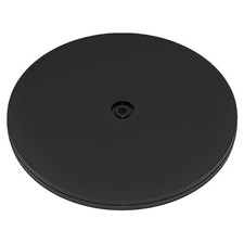 1 Pcs Black 8 inch Acrylic Lazy Susan Rotating Turntable Organizer Bearings -...