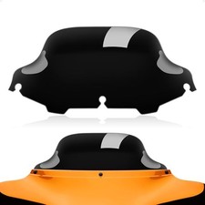 8" Windshield Windscreen 96-13 Compatible for Harley Davidson 8 inches Black