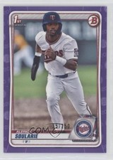 2020 Bowman Draft Purple Border 35/250 Alerick Soularie #BD-94 1u6