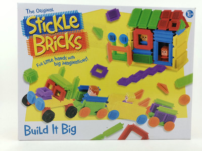 Stickle Bricks Baukasten 84 Teile Steckbausteine B-Ware Tüten versiegelt neu