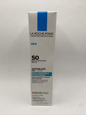 La Roche-Posay Anthelios Uv Hydra Daily Invisible Sunscreen Spf 50 1.7oz  New
