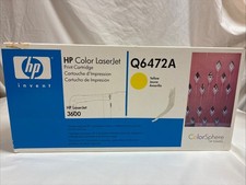 HP LaserJet OEM Q6472A Toner Cartridge - Yellow NEW