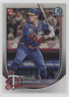 2025 Bowman SP Rookie Red RC Chrome Variation Brooks Lee #72 RC 1k4e
