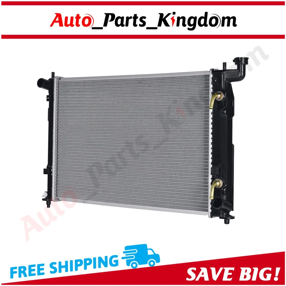 Radiador de aluminio Scion tC Base 2,4 L 2005-2010 Scion tC Spec 2,4 L 2007-2008 Foto 2 de 4