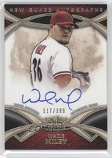 2014 Topps Tier One New Guard Auto 117/399 Wade Miley #NGA-WMI Auto tv5