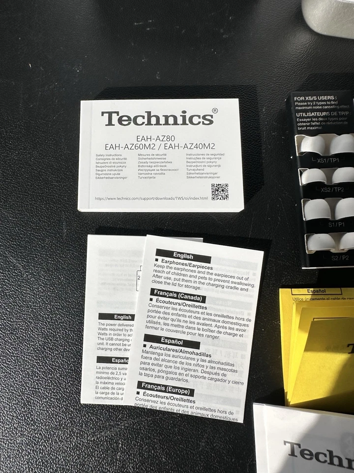 Technics EAH-AZ80 Wireless Noise Canceling In-Ear Headphones Silver EAH-AZ80-S - Image 3 of 4