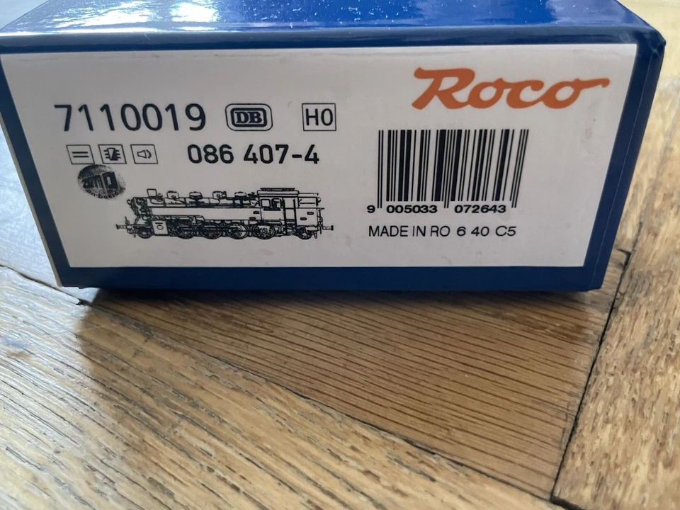 Roco H0 7110019 Dampflok BR 086 DB DCC Sound - Bild 2 von 4