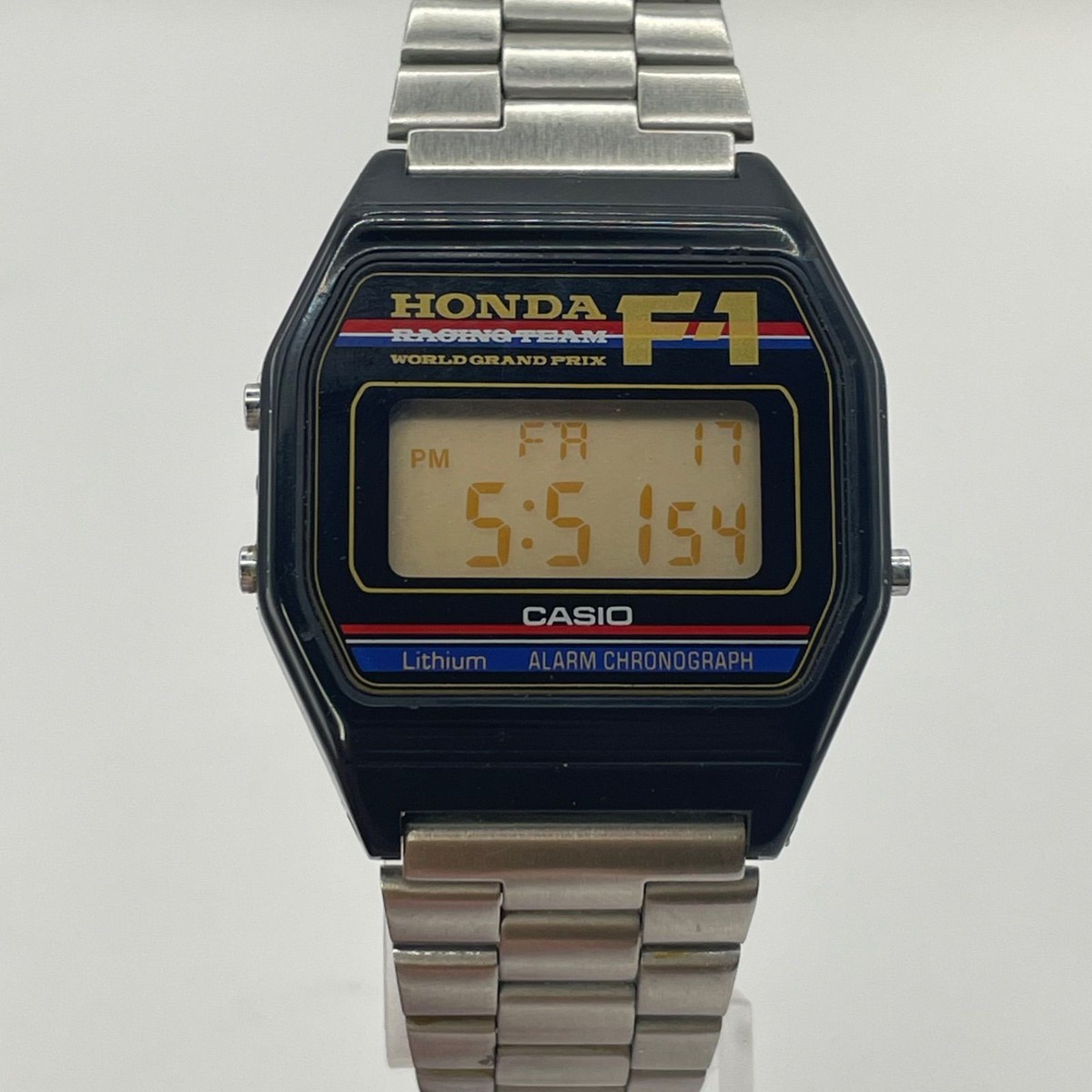 Casio F-87 Honda F-1 Limited Edition Digital Watch Used | eBay