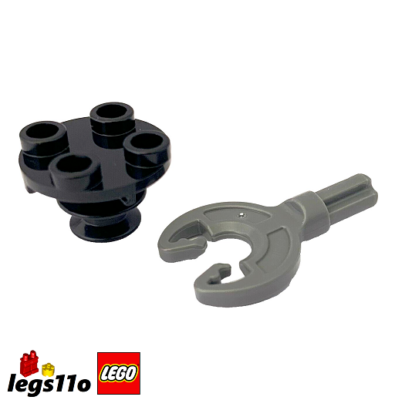 専用【2】 LEGO 40145 / 40144 - NEW Plate 2x2x1 Round Turntable with Rotation