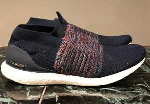 Men's Adidas Running Ultra Boost Laceless Collegiate Navy/White Size 11.5 CM8269 | eBay