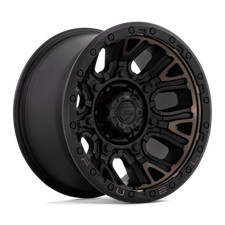 17 Inch Black Tint Rims Wheels Fuel Traction D824 17x9 1mm Ford Bronco 6x5 Lug