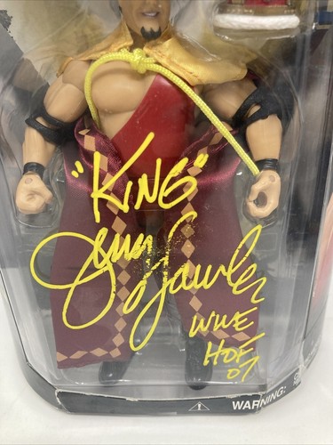 Jerry The King Lawler WWE WWF Clásico Superestrellas Jakks Lucha Libre Figura Serie 8 - Imagen 2 de 5