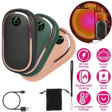 Hand Warmers Rechargeable 6000mAh Electric Hand Warmer Battery Pack with 3 Level