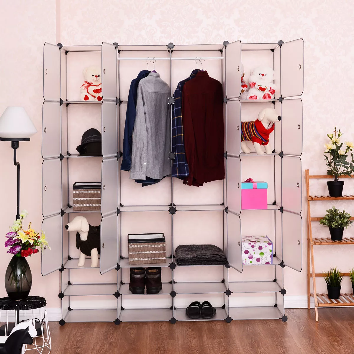 Diy cabinet for clothes deals