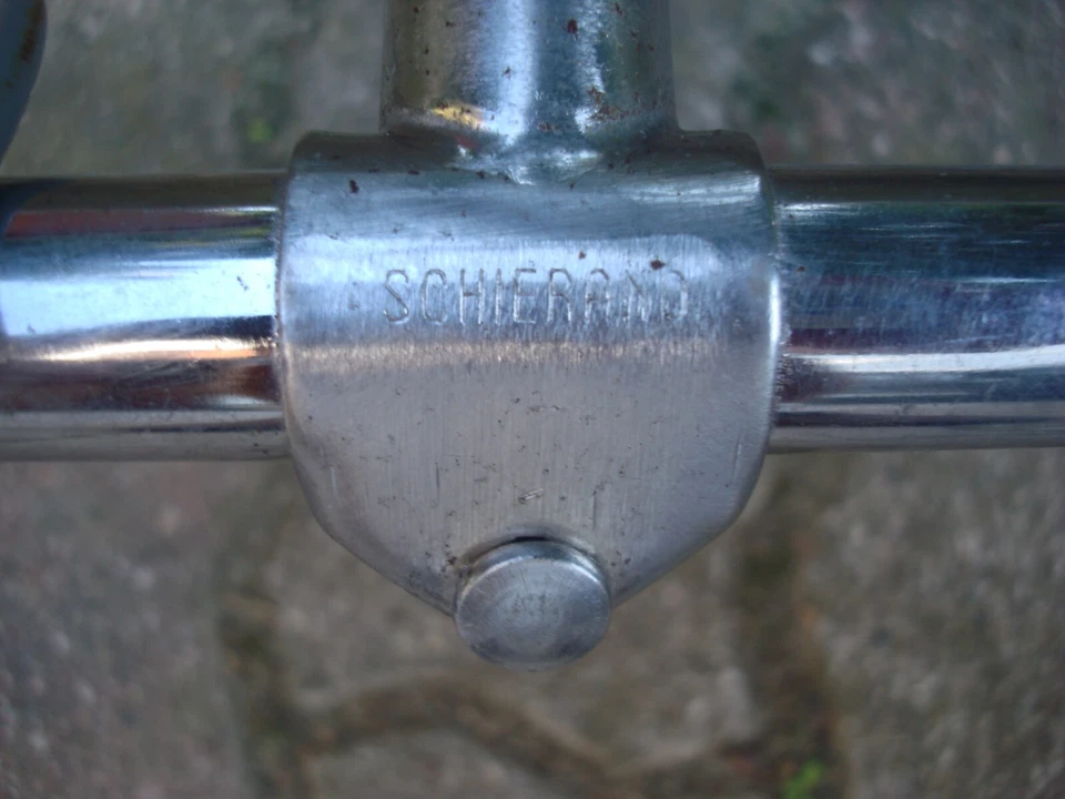 Manubrio Schierano in ferro, biciclette corsa epoca - Immagine 4 di 4