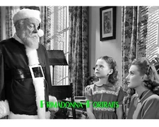 NATALIE WOOD, Maureen O'Hara, Gwenn 8X10 Lab Photo 1947 "MIRACLE ON 34th St" #2