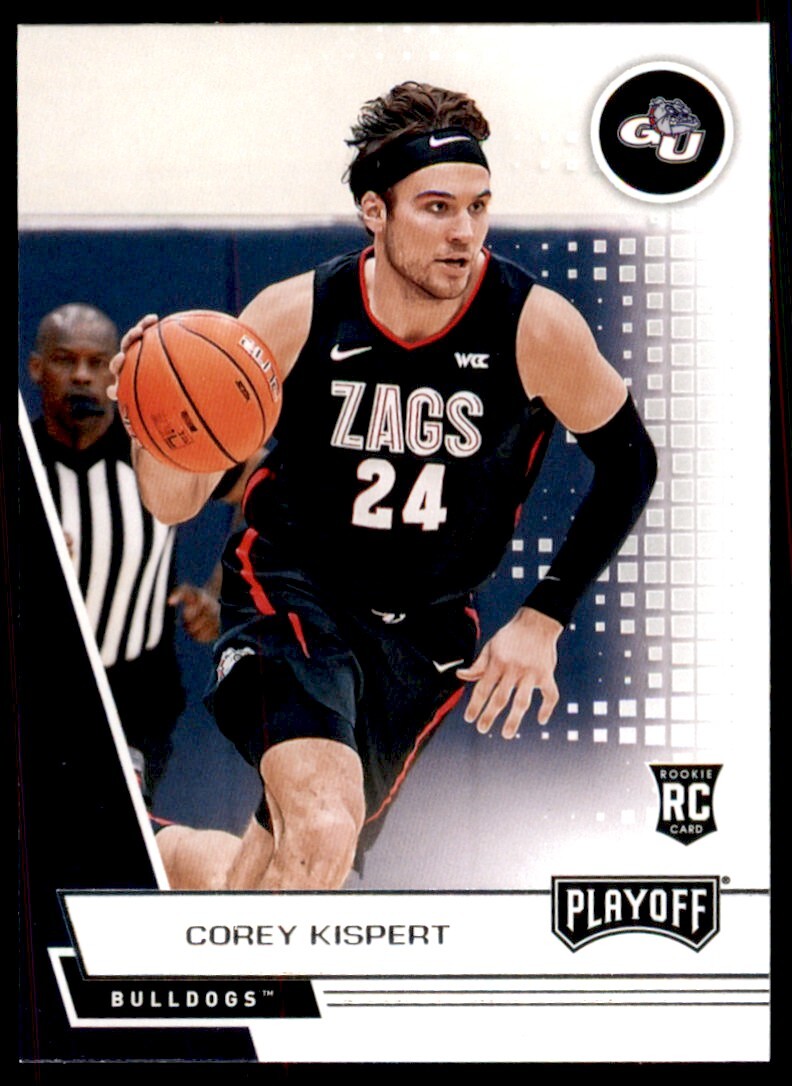 Corey Kispert 2021-22 Panini Chronicles Draft Playoff Rookie #359 Gonzaga RC