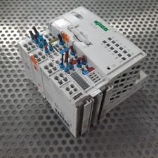 WAGO 750-8202 PFC200 Controller with Modules: 750-1506 & 750-600