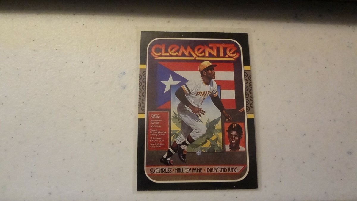 1986 LEAF # 612 ROBERTO CLEMENTE BASEBALL CARD | eBay
