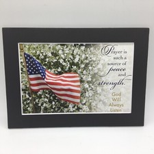 New Handmade 5x7 Matted 4x6 Religious Inspirational Patriotic Free Ship 338