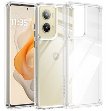 For Motorola G Stylus 5G 2024/2023 Phone Clear Case TPU Slim Shockproof Cover