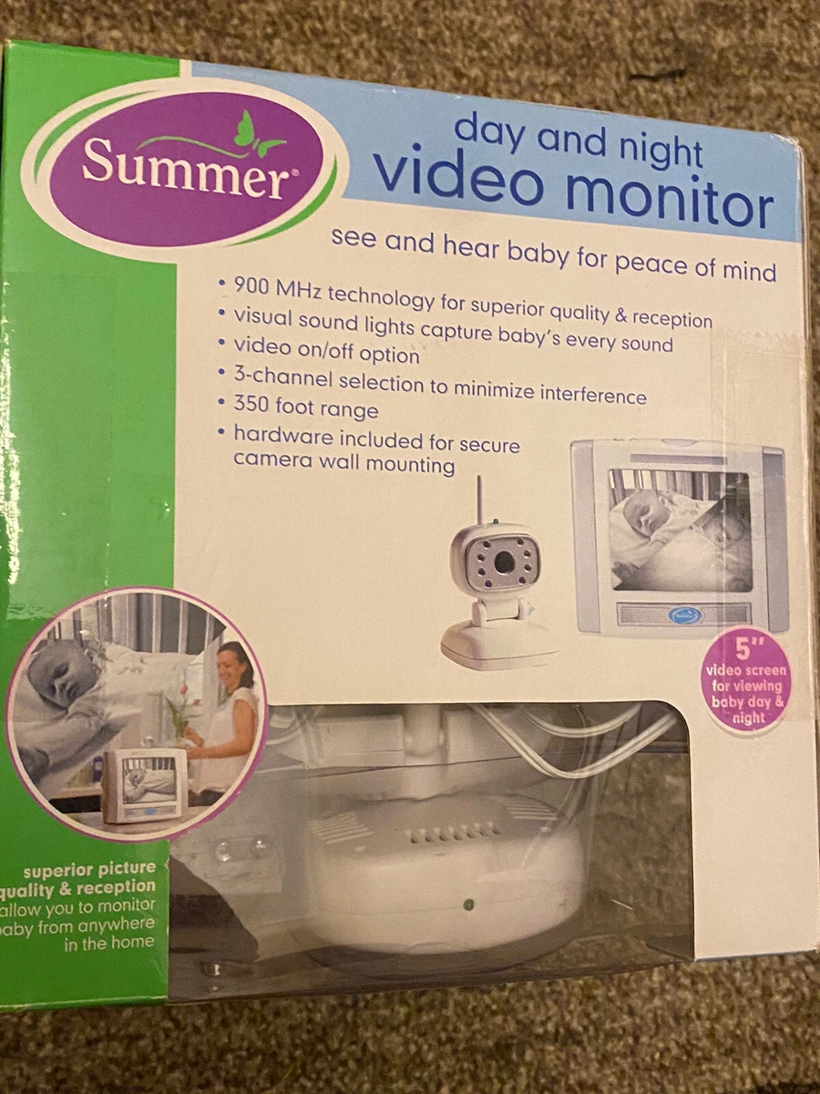 Summer day and night cheap baby video monitor 900mhz