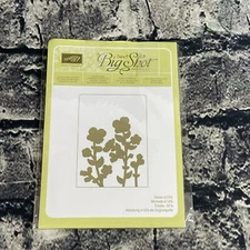 STAMPIN UP WILDFLOWER MEADOW Embossing Folder