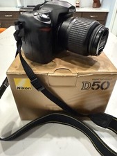 GREAT CONDITION Nikon Digital SLR D50 Camera With Box, Speed light SB-600