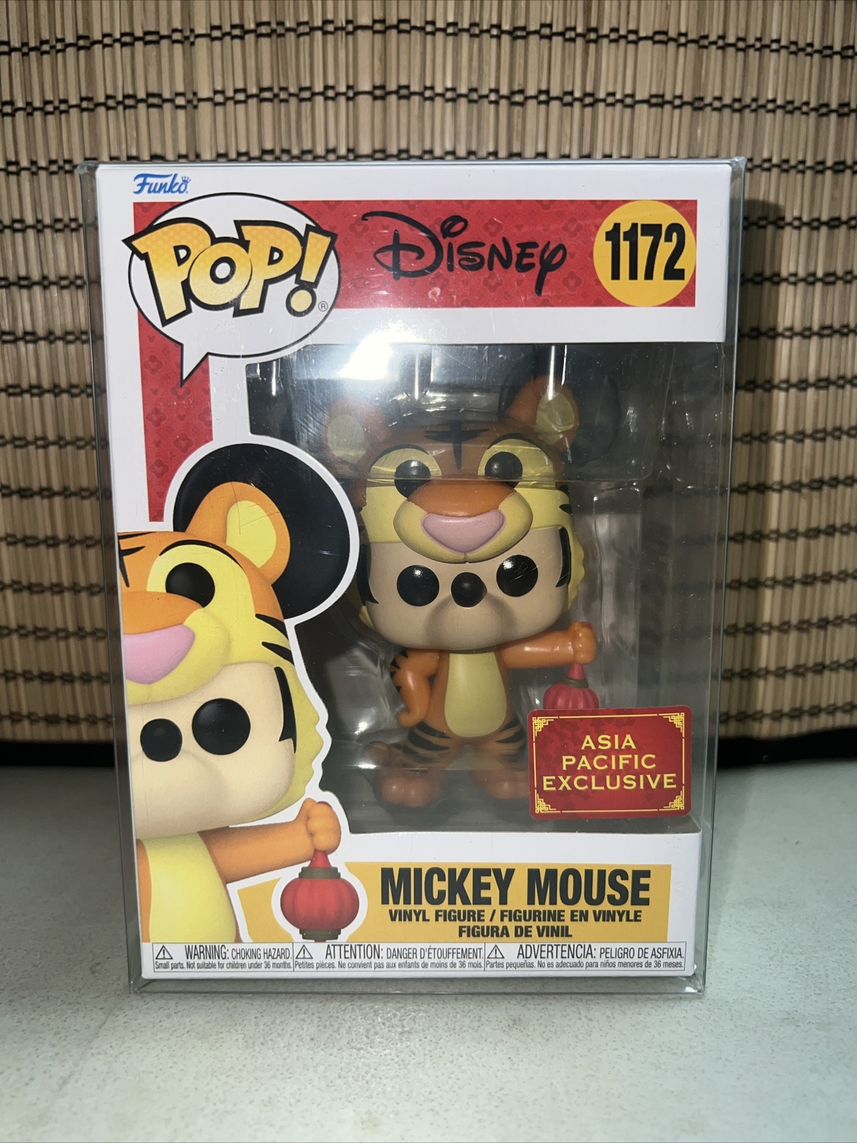 Sale Funko Pop! Disney Mickey Mouse - Asia Pacific Exclusive #1172 W/Protector