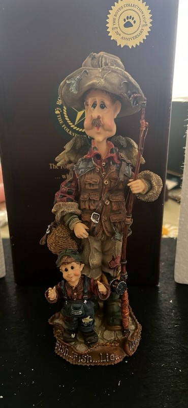 Boyds Bear &Friends - 1999 Myron R. Fishmeister Angel of fish stories