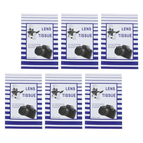 6 Books of Camera Lens Cleaning Wipes Lens Cleaning Wipes Paper