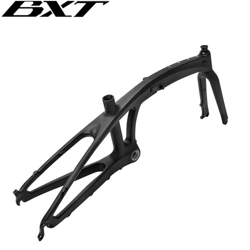 Vollcarbon Klappradrahmen 20 Zoll Scheibenbremse Fahrradrahmen Benutze MTB 406 - Bild 6 von 28