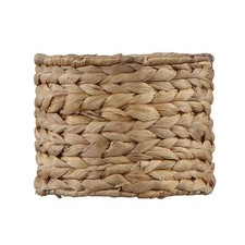 Aspen Creative 50504-1, Water Hyacinth Chandelier Clip-On Drum Shade, 5" Top ...
