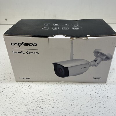 CACAGOO 1080p Full HD IP66 Waterproof Outdoor WiFi Wireless Security Camera